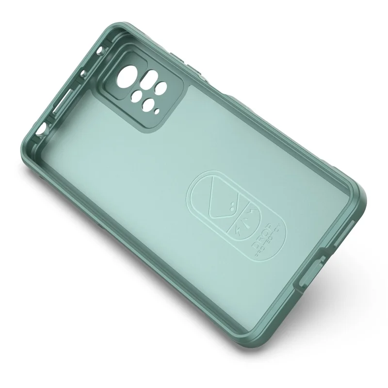 For Xiaomi Redmi Note 12 Pro 4G / 11 Pro 4G (MediaTek) / Note 11 Pro 5G (Qualcomm) TPU Phone Protector Case Anti-drop Rugged Back Cover - Green