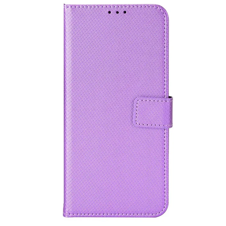 Für Xiaomi Black Shark 5 Pro Diamond Textur Stand Wallet Shell PU Leder Schutzhülle - Lila