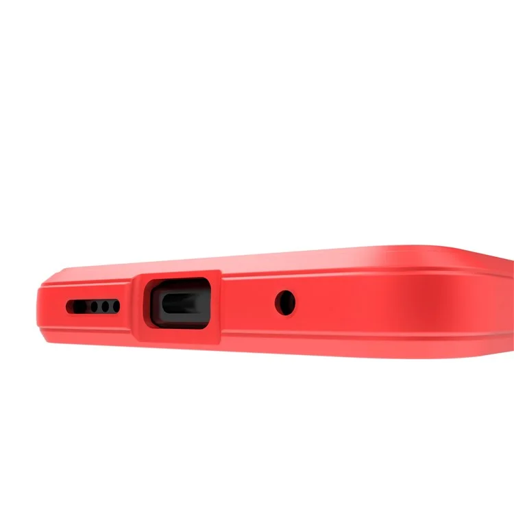 Per Xiaomi Poco M4 Pro 4G Drop-tpu Cover Tethop Copertura Anti-slip Begno Reda Regno - Rosso
