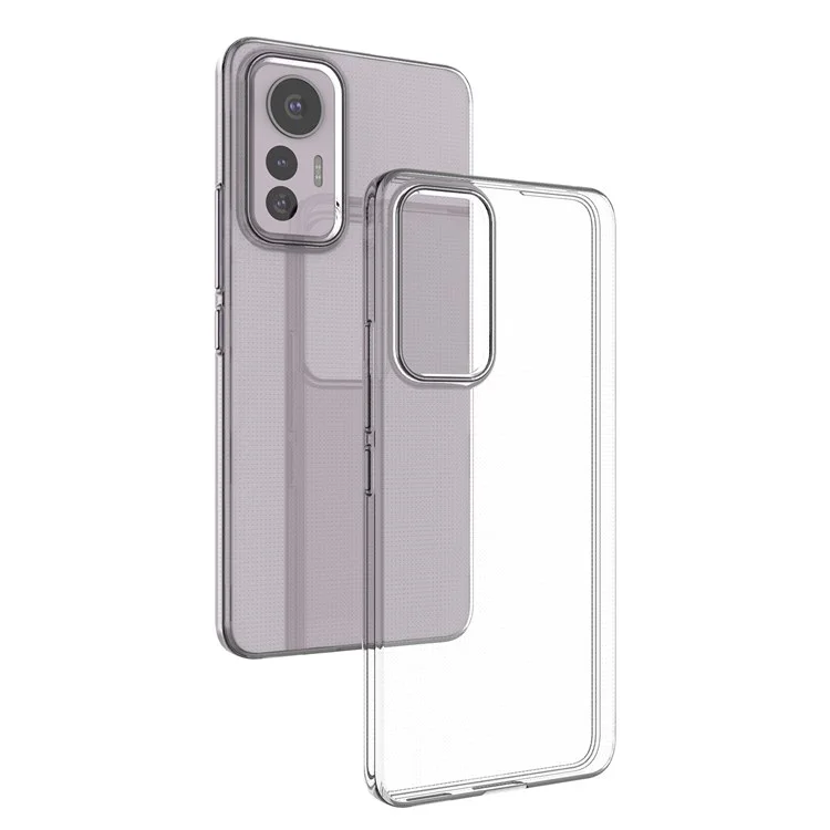 Para Xiaomi 12 Lite 5G Claro TPU Topa Topa Topa Ultra Slim Anti-rate