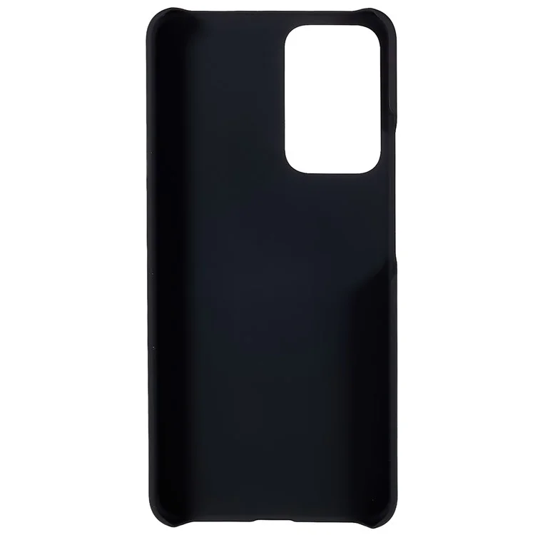 Para Xiaomi Redmi Note 11 Pro 5G (Qualcomm)/Note 11 Pro 4G (MediaTek) Superficie Brillante Revestida de Goma Funda de Teléfono Antiarañazos Caja Rígida de PC - Negro