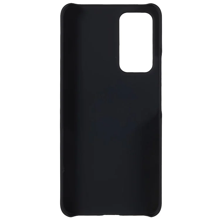 Pour Xiaomi 12 Lite 5G Rubberized Glossy Surface Phone Shell Wear-resistant Durable Hard PC Case - Noir