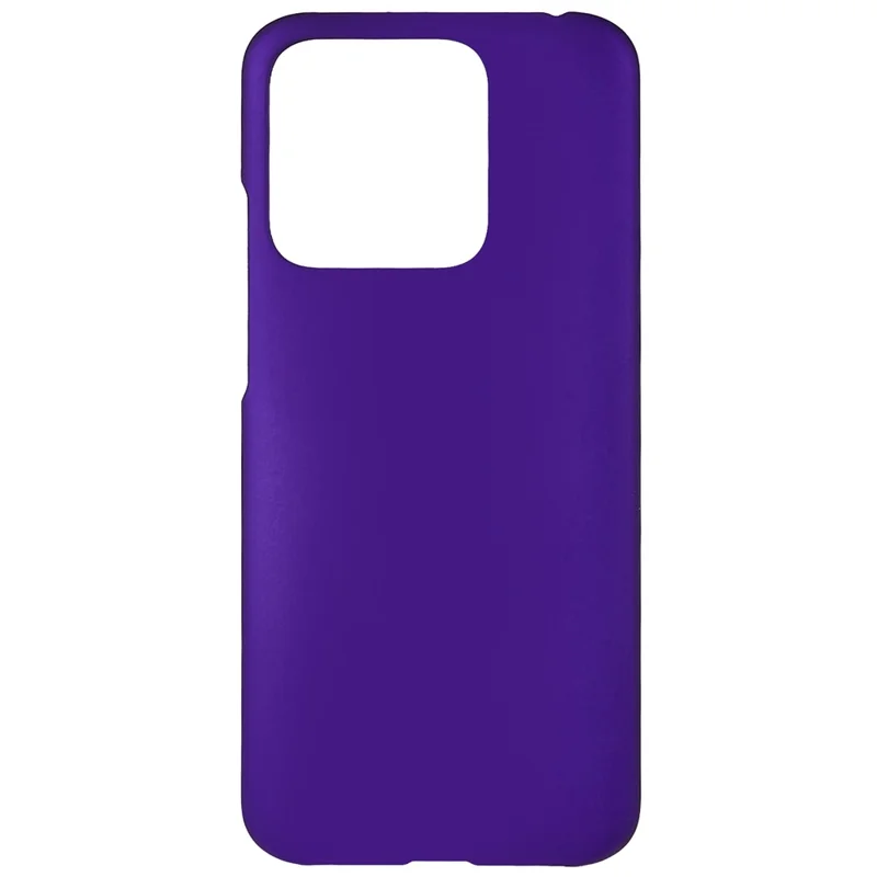 For Xiaomi Redmi 10A Scratch Resistant Slim Phone Case Rubberized Glossy Surface Protective Cover Hard PC Cell Phone Case - Purple