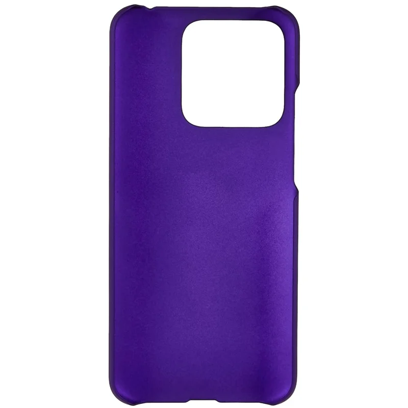For Xiaomi Redmi 10A Scratch Resistant Slim Phone Case Rubberized Glossy Surface Protective Cover Hard PC Cell Phone Case - Purple