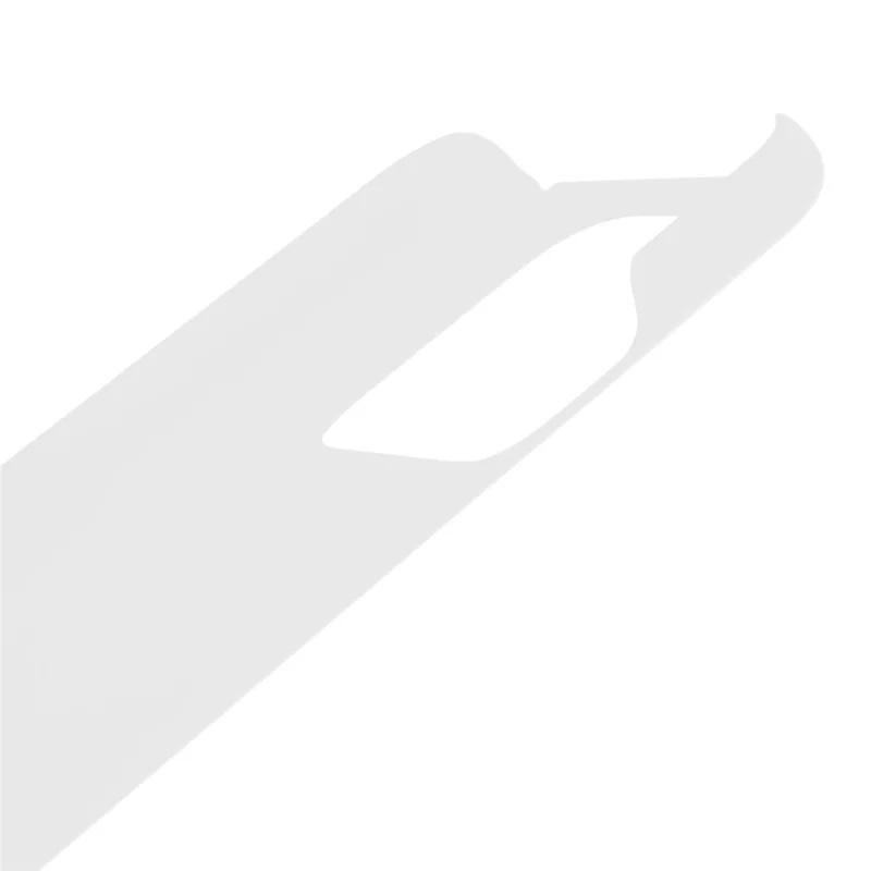 For Xiaomi Redmi 10A Scratch Resistant Slim Phone Case Rubberized Glossy Surface Protective Cover Hard PC Cell Phone Case - White