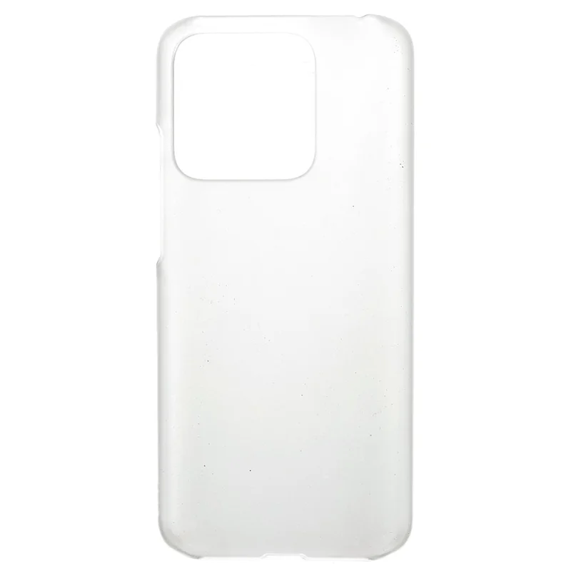 Para Xiaomi Redmi 10A Resistente A Riscos Slim Phone Case Emborrachado Superfície Brilhante Capa Protetora Dura PC Caso De Telefone Celular - Transparente