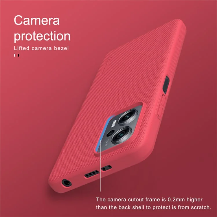 Nillkin Per Xiaomi Redmi Nota 11t Pro 5G/Poco X4 GT 5g/nota 11t Pro+ 5G Shield Schied Coperchi - Blu