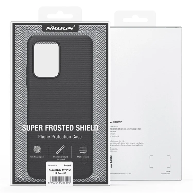 Nillkin Per Xiaomi Redmi Nota 11t Pro 5G/Poco X4 GT 5g/nota 11t Pro+ 5G Shield Schied Coperchi - Blu