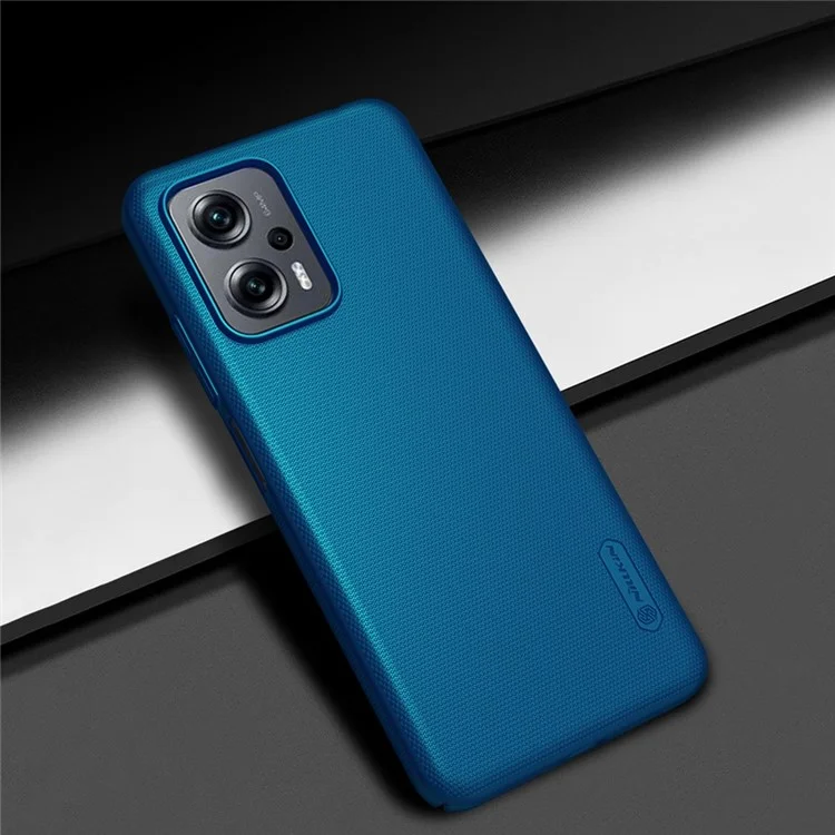 Nillkin Per Xiaomi Redmi Nota 11t Pro 5G/Poco X4 GT 5g/nota 11t Pro+ 5G Shield Schied Coperchi - Blu