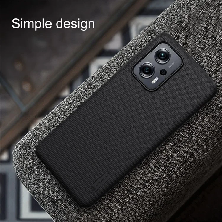 Nillkin Per Xiaomi Redmi Nota 11t Pro 5G/Poco X4 GT 5g/nota 11t Pro+ 5G Shield Schied Coperchi - Blu