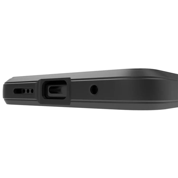 Für Xiaomi Poco M4 Pro 4G Flexible TPU-Hülle, glatt, stoßabsorbierend, schützende Handyhülle - Schwarz