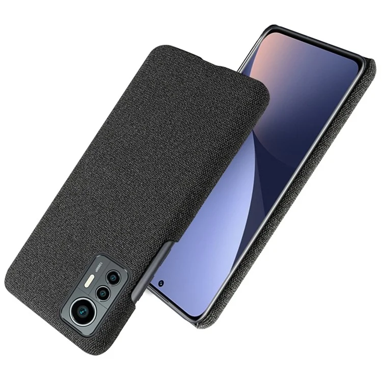 Per Xiaomi 12 Lite 5G Coperchio Telefono Drificato Drificato Drifica Drifica Drivato Solip Resistente al Telefono - Nero