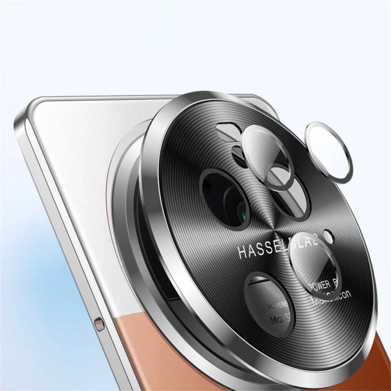 For Oppo Find X6 Pro Magnetic Phone Case Electroplating Metal Frame Matte Back Cover with Lens Protector - Green