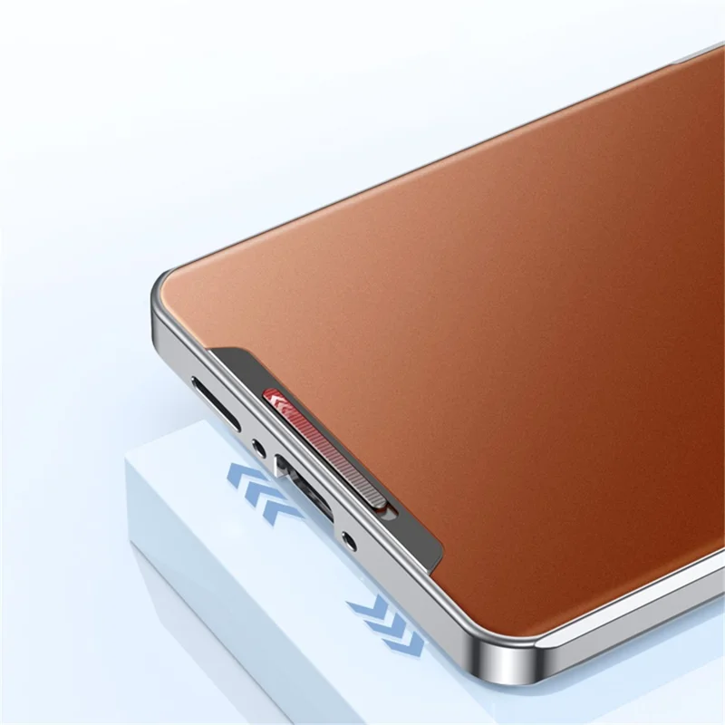 For Oppo Find X6 Pro Magnetic Phone Case Electroplating Metal Frame Matte Back Cover with Lens Protector - Green