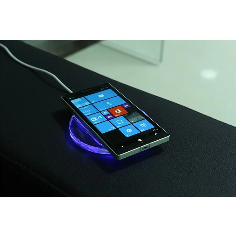 NILLKIN Magic Disk II Wireless Charger for Samsung S6 / S6 Edge LG Nokia Motorola iPhone - White