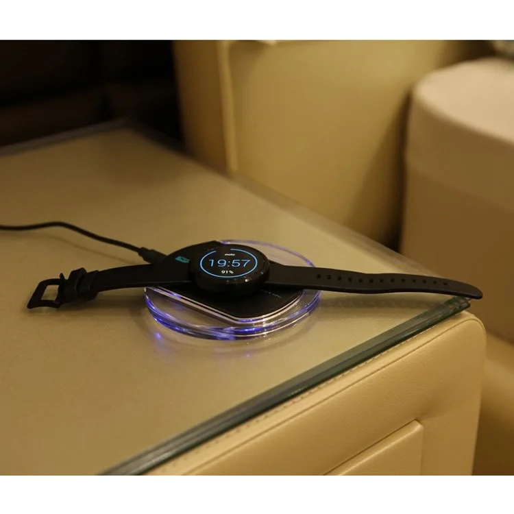 NILLKIN Magic Disk II Wireless Charger for Samsung S6 / S6 Edge LG Nokia Motorola iPhone - White