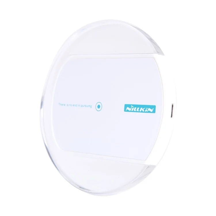 NILLKIN Magic Disk II Wireless Charger for Samsung S6 / S6 Edge LG Nokia Motorola iPhone - White