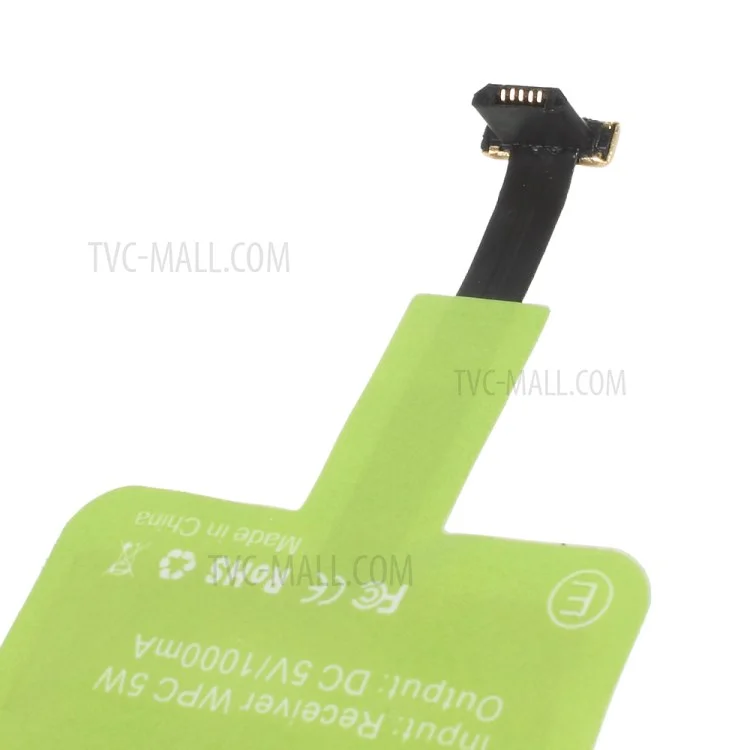 Receptor De Cargador Inalámbrico Qi Universal Para Teléfonos Móviles De Interfaz Micro-USB (interfaz Estrecha Hacia Arriba)