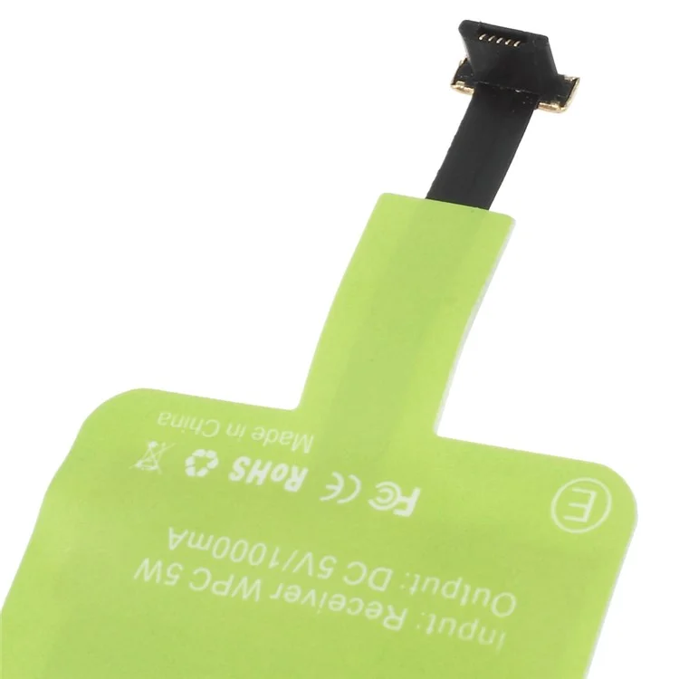 Universal Qi Wireless Charger Receiver for Micro-USB interface Mobile Phones (Narrow-interface Down)