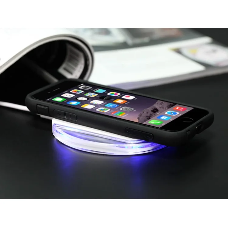 NILLKIN Super Power for iPhone 6 Wireless Charging Receiver PC + TPU Case - Black