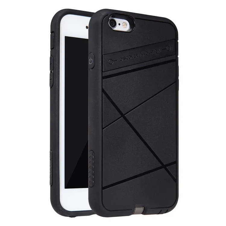 NILLKIN Super Power for iPhone 6 Wireless Charging Receiver PC + TPU Case - Black
