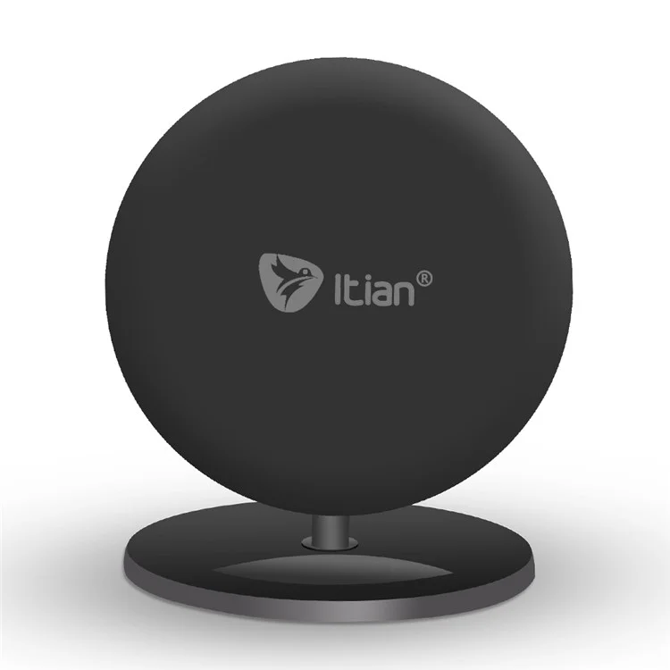 ITIAN Q8 10W QC2.0 Qi Wireless Charging Stand for iPhone 8/8 Plus/Samsung Note 8/S8/S8 Plus etc. - Black