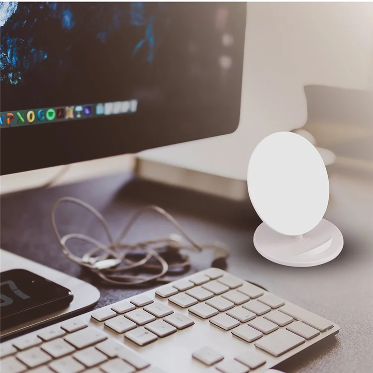 Q8 5W Qi Wireless Charging Stand for iPhone 8/8 Plus/Samsung Note 8/S8/S8 Plus etc. - White