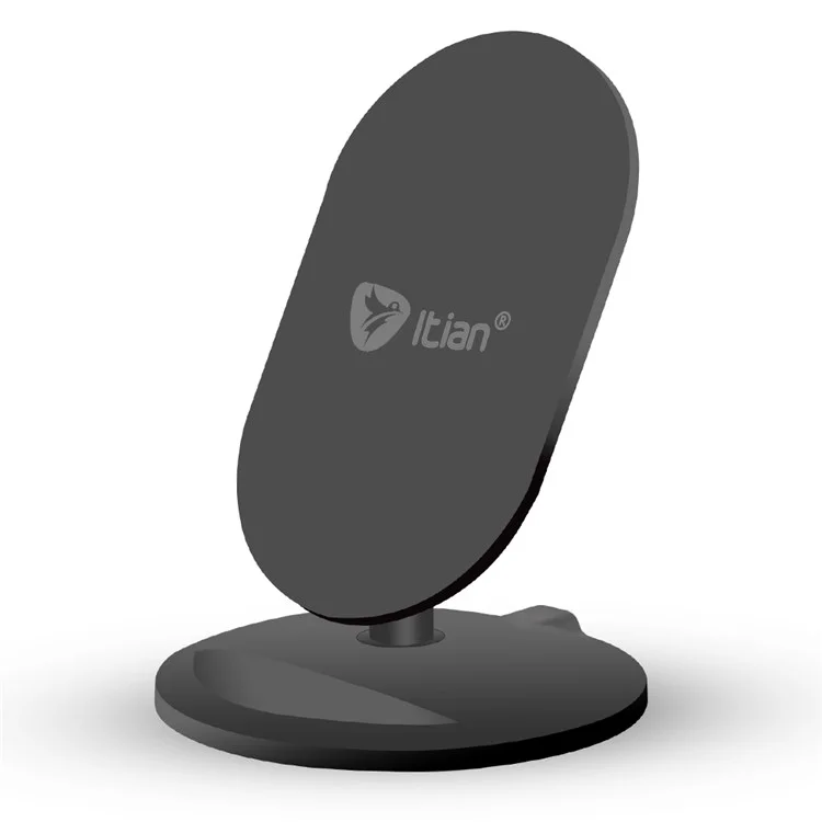 ITIAN M8-10W Fast Charge Wireless Charging Convertible Stand Holder for iPhone 8/8 Plus/Samsung Galaxy Note 8 - Black