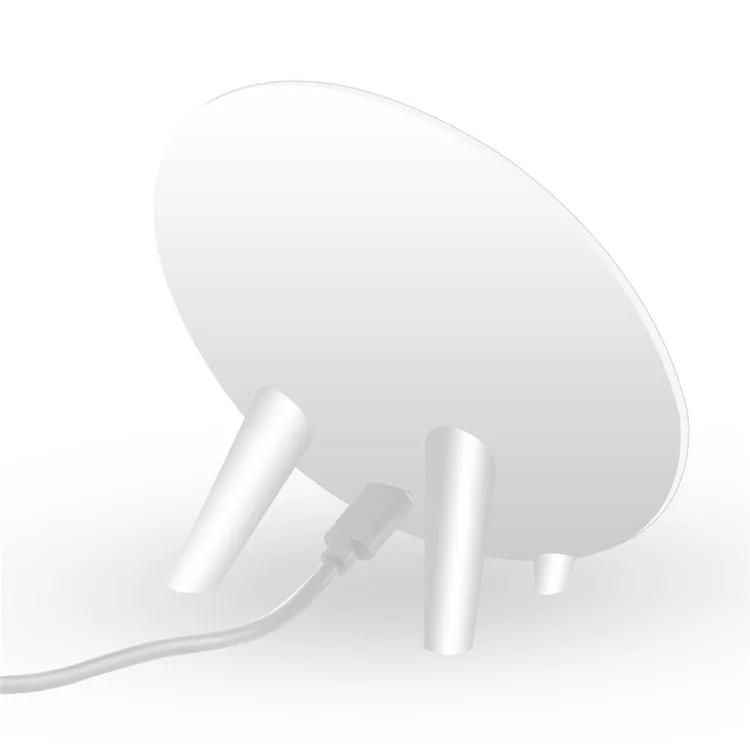 K10-5W Wireless Charging Convertible Stand Holder for iPhone 8/8 Plus/Samsung Galaxy Note 8 - White