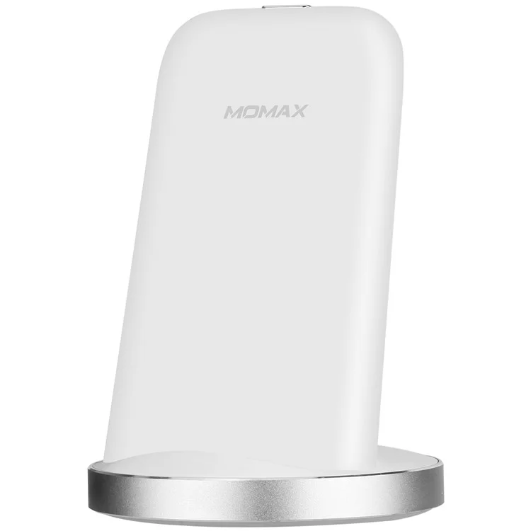MOMAX Q.Dock2 10W Fast Wireless Charging Dock with LED Light for iPhone 8/8 Plus/Samsung Galaxy S8 (Not Support FOD Function) - White