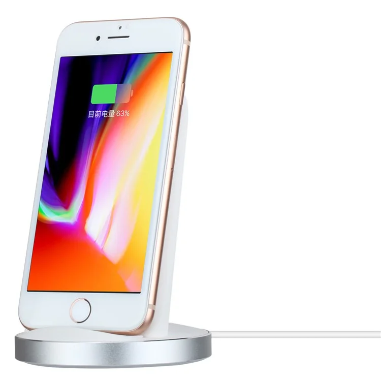 MOMAX Q.Dock2 10W Fast Wireless Charging Dock with LED Light for iPhone 8/8 Plus/Samsung Galaxy S8 (Not Support FOD Function) - White