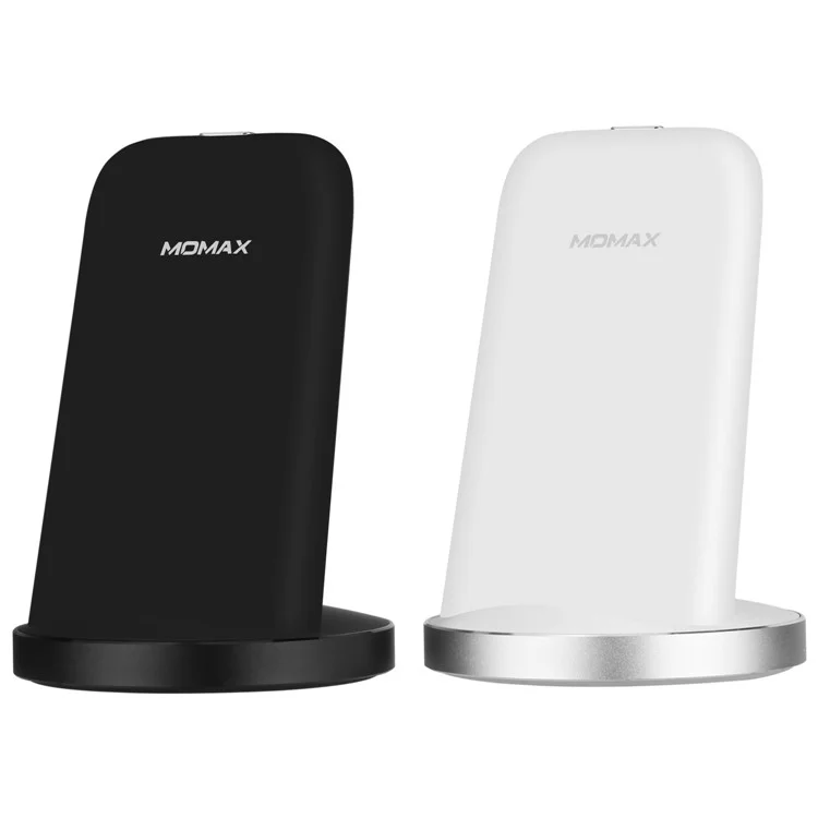 MOMAX Q.Dock2 10W Fast Wireless Charging Dock with LED Light for iPhone 8/8 Plus/Samsung Galaxy S8 (Not Support FOD Function) - White