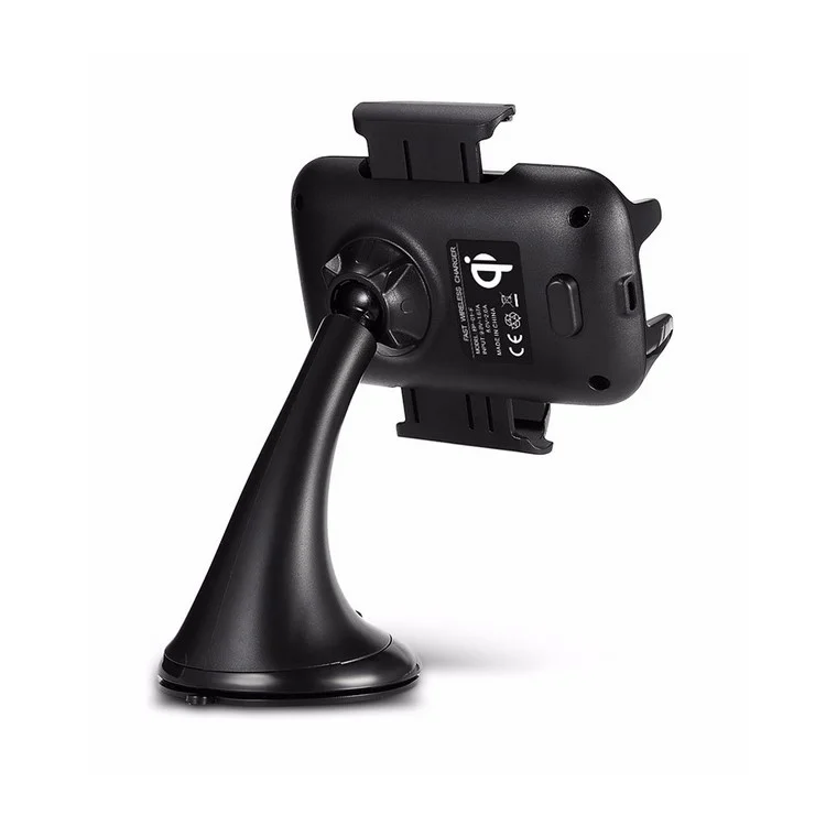 GY-A10 Suction Cup Car Mobile Phone Holder Qi Wireless Charger for iPhone X/8 Plus/8 Etc.