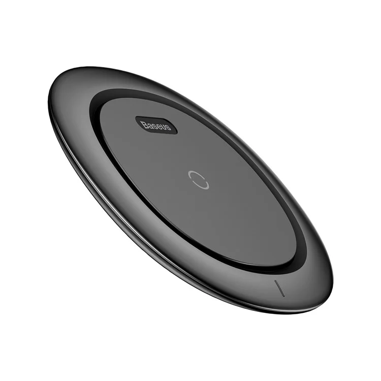 BASEUS UFO Ultra-thin Wireless Charging Pad for iPhone X/8/8 Plus, Samsung Note 8 (Not Support FOD Function) - Black