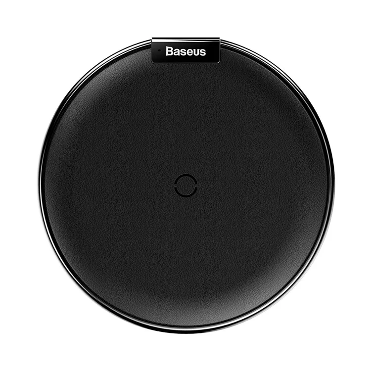BASEUS IX Wireless Charge Pad Desktop Charge Mat for iPhone X/8/8 Plus, Samsung Note 8 - Black
