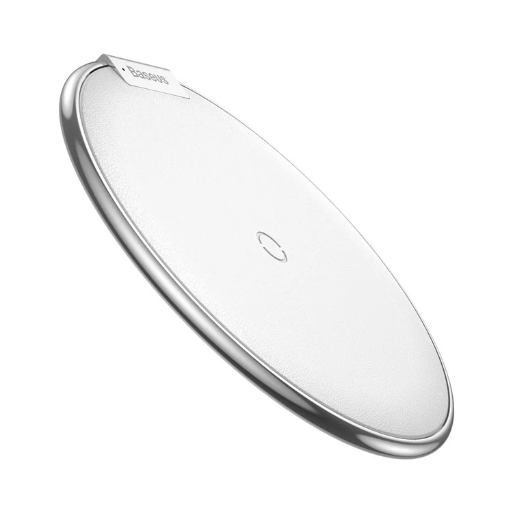 BASEUS IX Wireless Charge Pad Desktop Charge Pad for iPhone X/8/8 Plus, Samsung Note 8 - Silver Color