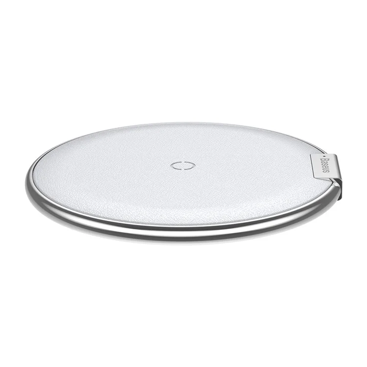 BASEUS IX Wireless Charge Pad Desktop Charge Pad for iPhone X/8/8 Plus, Samsung Note 8 - Silver Color
