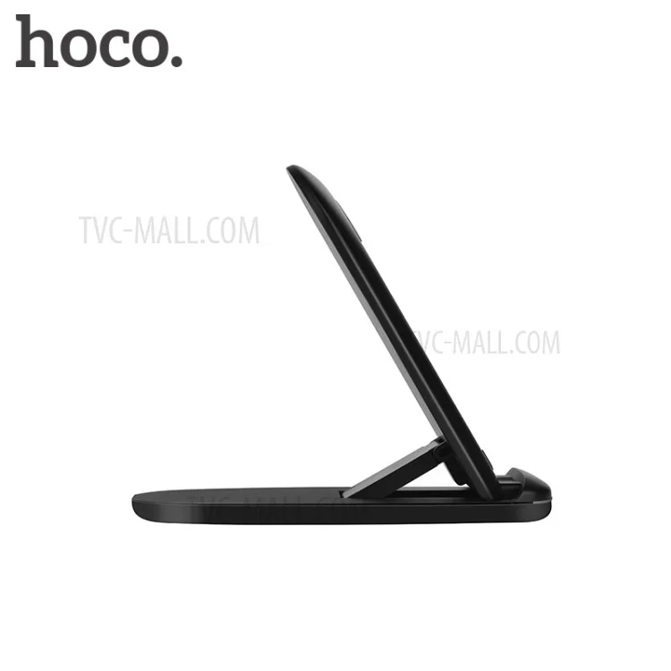 HOCO CW7 Fast Qi Wireless Charging Pad Stand with 3 Coils for iPhone X/8/8 Plus/Samsung Note 8/S8 etc.