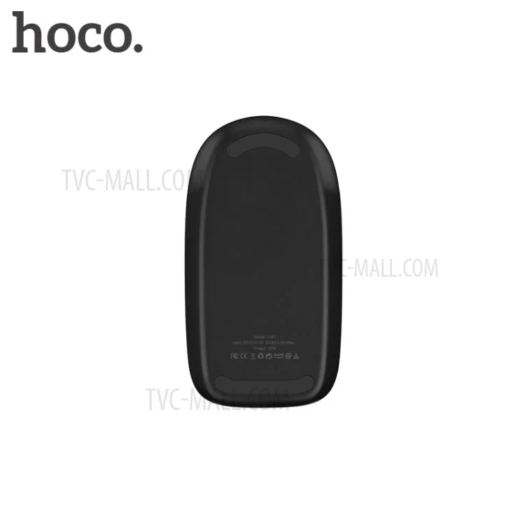 HOCO CW7 Fast Qi Wireless Charging Pad Stand with 3 Coils for iPhone X/8/8 Plus/Samsung Note 8/S8 etc.