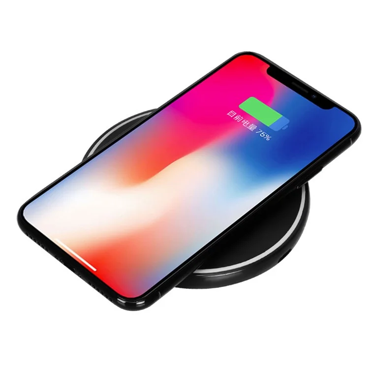 N10 Qi Wireless Fast Charging Pad for iPhone X/8/8 Plus, Samsung Note 8/S8