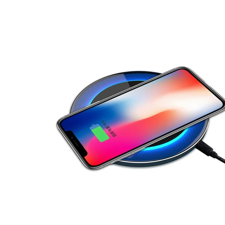 CAGER WL3 Slim Round Qi Wireless Charging Pad for iPhone X/Galaxy S8