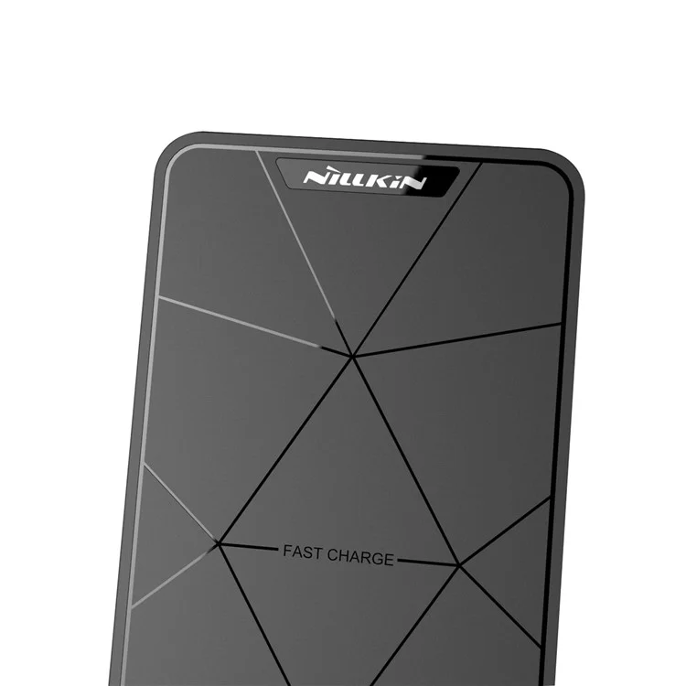 NILLKIN Dual Coil Wireless Charging Pad Stand (Not Support FOD Function) for iPhone X/8/8 Plus/Samsung Galaxy Note8/S8/S7/S6 Etc.
