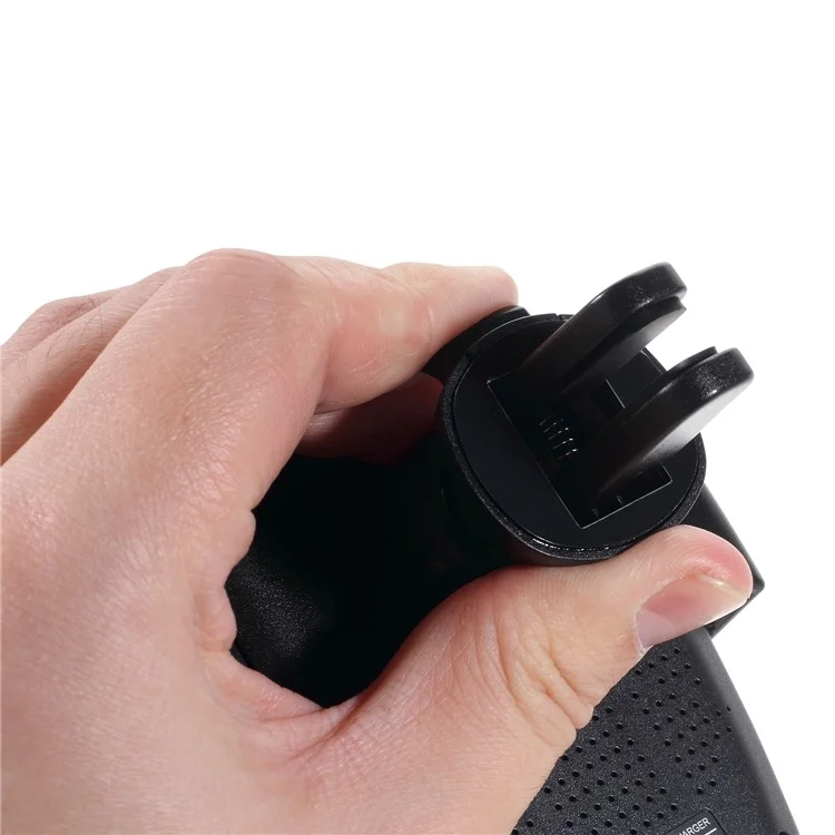 360 Degree Rotary Gravity Car Air Vent Mount Qi Wireless Charging Holder for iPhone X/8/8 Plus Etc.