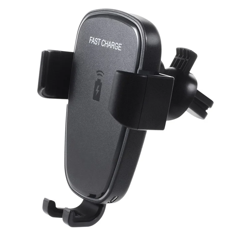 360 Degree Rotary Gravity Car Air Vent Mount Qi Wireless Charging Holder for iPhone X/8/8 Plus Etc.