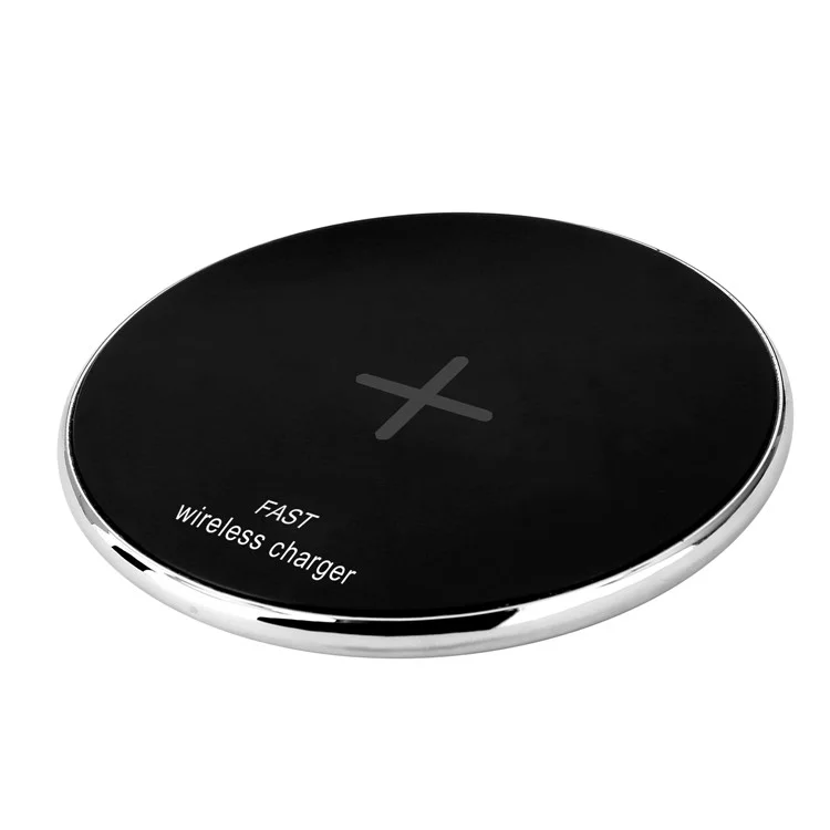 N300 Fast Wireless Charger Qi Wireless Charging Pad for iPhone 8/Samsung Galaxy S8 etc. - Black