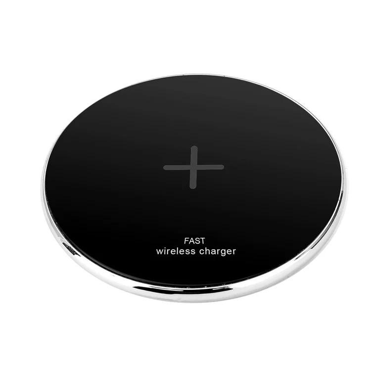 N300 Fast Wireless Charger Qi Wireless Charging Pad for iPhone 8/Samsung Galaxy S8 etc. - Black