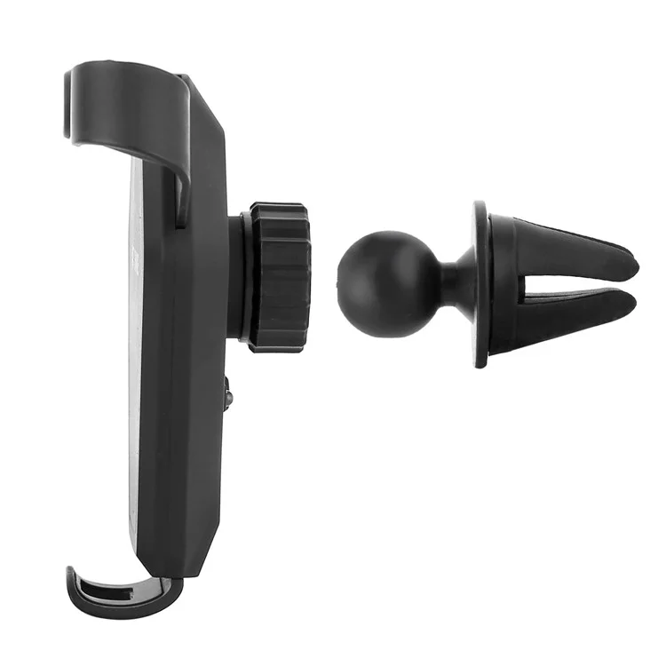 50Pcs/Set 2-in-1 10W 9V Fast Charge Qi Wireless Charging Suction Cup Stand + Car Air Vent Mount
