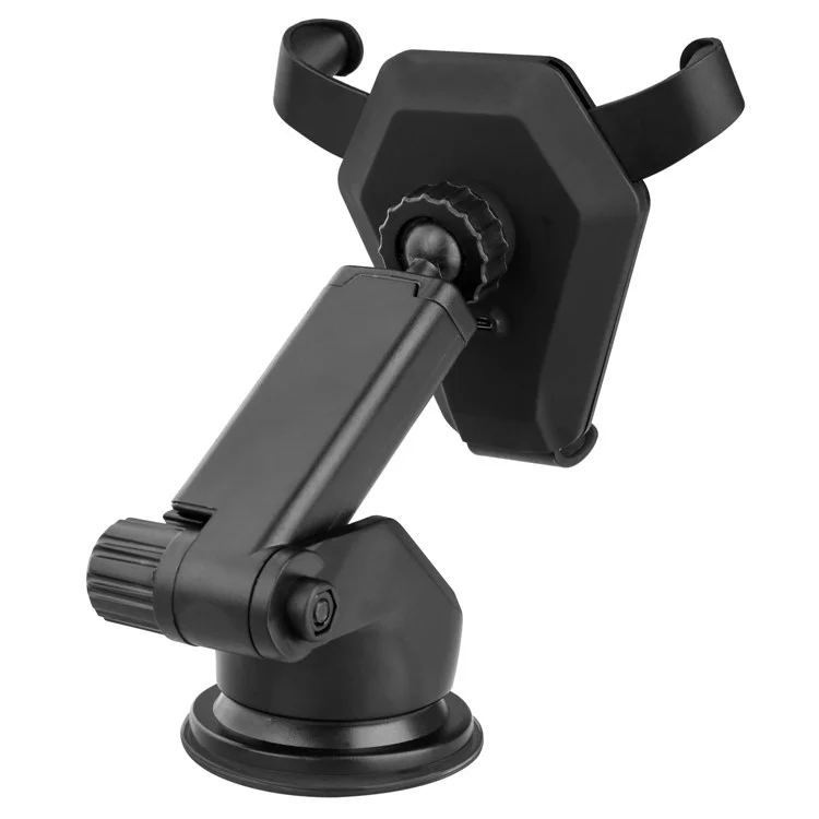 50Pcs/Set 2-in-1 10W 9V Fast Charge Qi Wireless Charging Suction Cup Stand + Car Air Vent Mount
