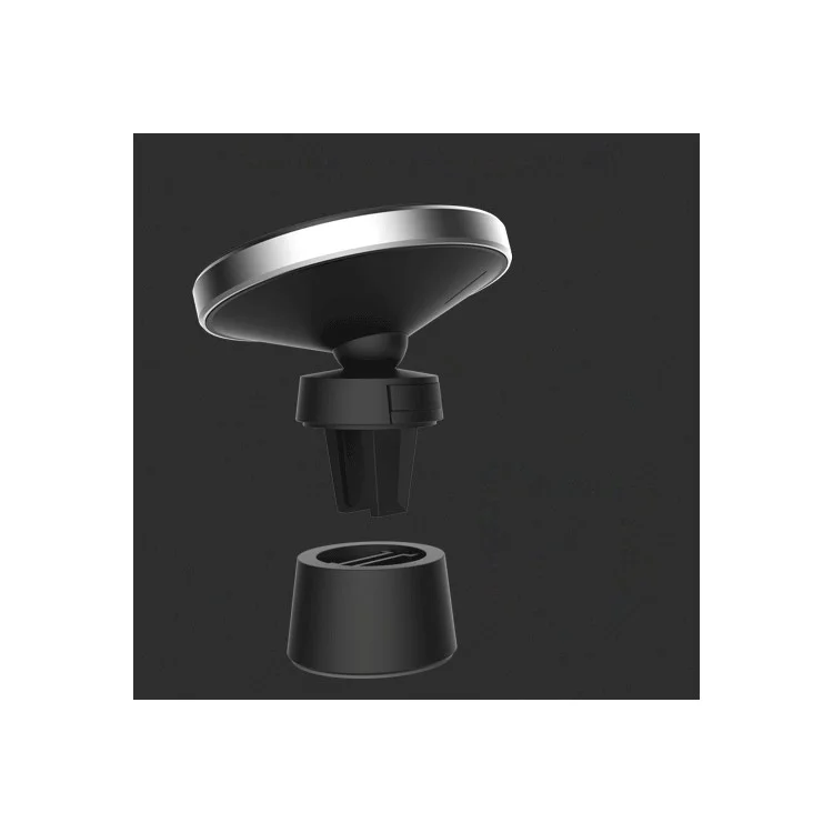 50Pcs W5 Magnetic Holder Car Air Vent Mount Qi Wireless Charging Stand for iPhone X/8/8 Plus/Samsung Note 8 etc