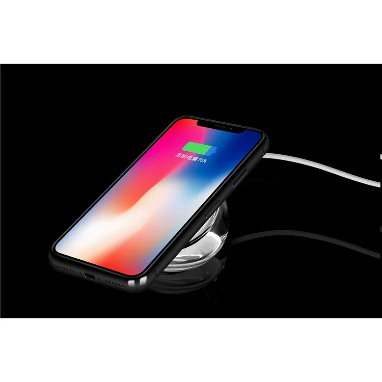 MOMAX Q.Dock Crystal Fast Wireless Charger for iPhone Samsung etc. (Not Support FOD Function)